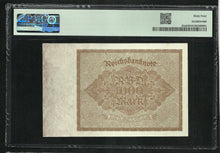 Charger l&#39;image dans la galerie, Germany : 1000 Mark 1922 ; PMG : Choice UNC 64 ; EPQ
