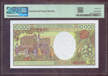Charger l'image dans la galerie, Congo : 10000 Francs 1983 ; Pick 7 ; PMG : Gem UNC 65 (Ref 4106)
