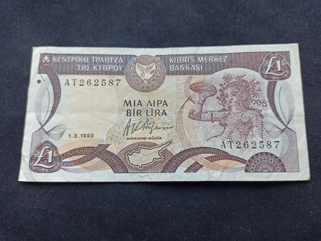Chypre : 1 Pound 1993