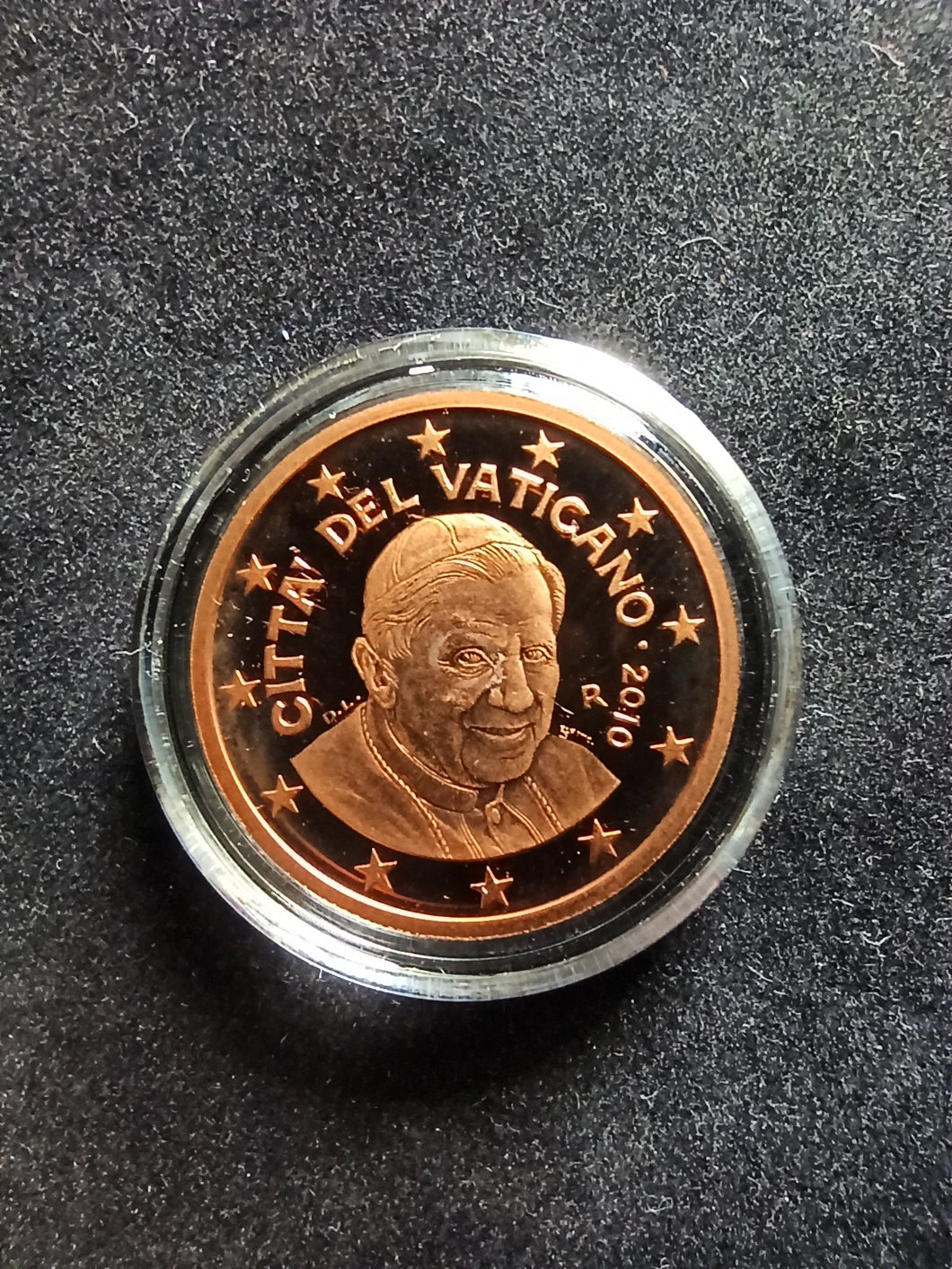 5 Cent BE Vatican 2010 issue du Coffret Benoit XVI