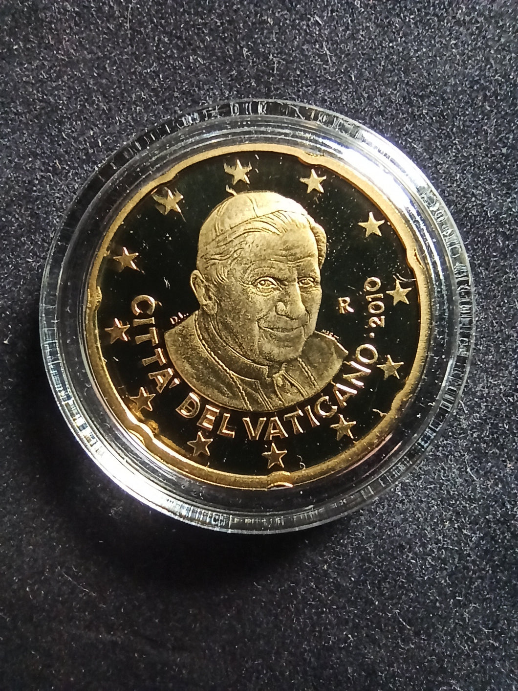 20 Cent BE Vatican 2010 issue du Coffret Benoit XVI