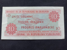 Charger l&#39;image dans la galerie, Colonies françaises : Burundi : 10 Francs 1968 (Ref54)

