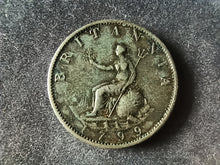 Charger l&#39;image dans la galerie, Uk / Angleterre : Half Penny 1799 (Ref 127)
