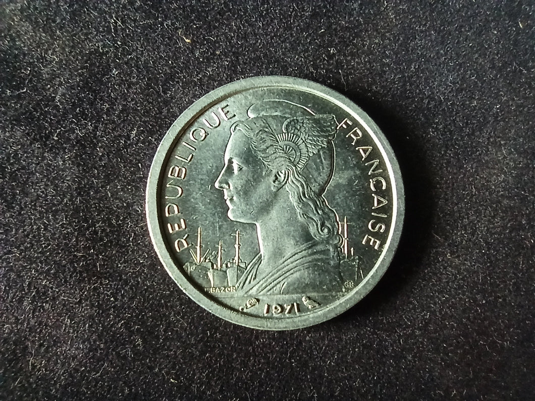 Afars & Issas : 1 Franc 1971 (Ref 123)