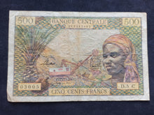 Charger l&#39;image dans la galerie, Afrique Equatoriale : 500 Francs 1963 (Ref 184)
