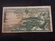 Charger l&#39;image dans la galerie, Congo Belge : 20 Francs 1959  (Ref 257)
