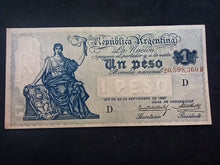 Charger l&#39;image dans la galerie, Argentine : Un Peso 1897 (1925 - 1932) (Ref 238)
