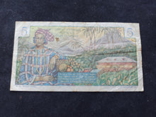 Charger l&#39;image dans la galerie, AEF Cameroun : 5 Francs 1947 Bougainville (Ref 287)
