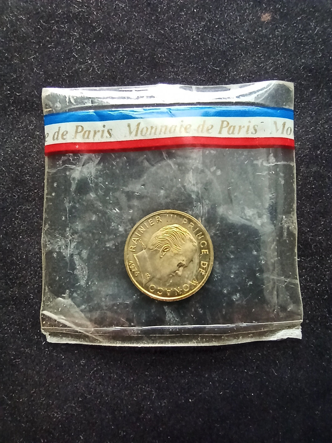 Monaco : 5 Centimes 1976 Essai Sous Blister