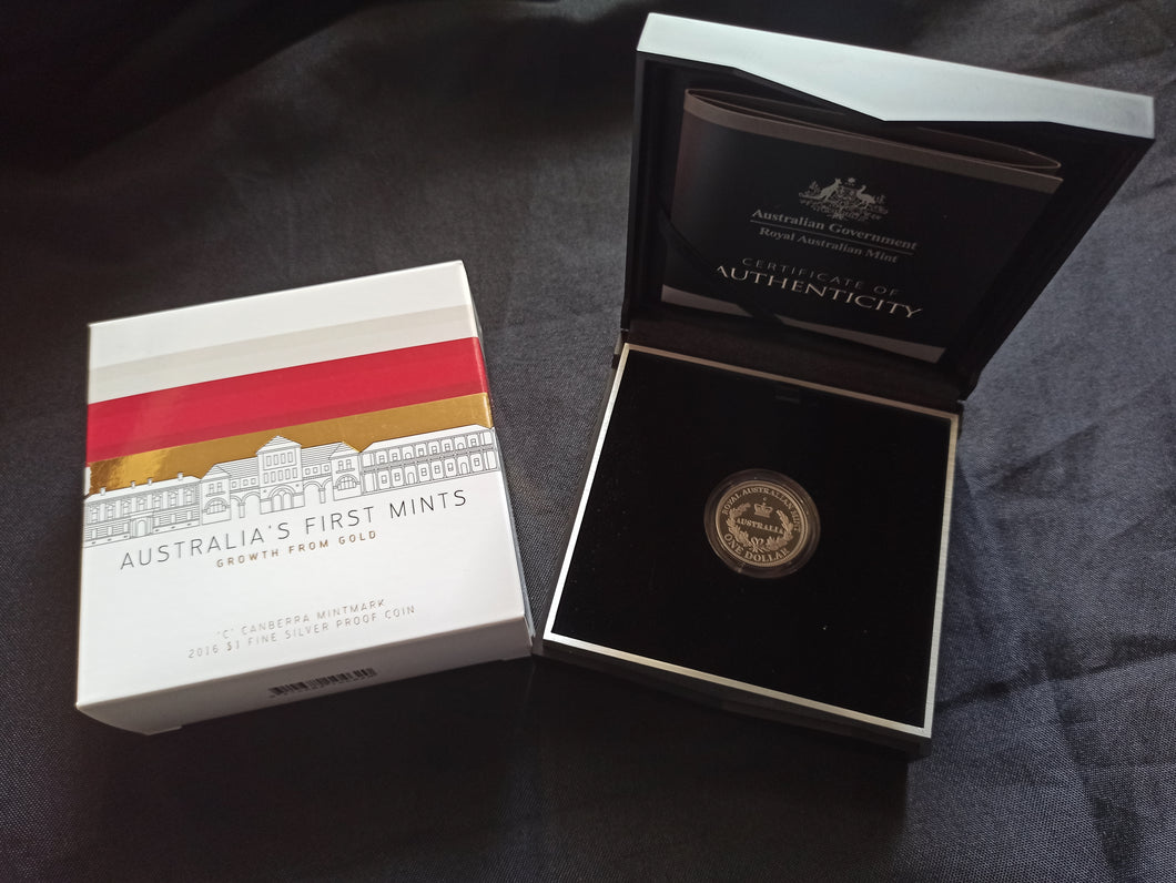 Australie : 1 / One Dollar Argent First Mints 2016 Proof