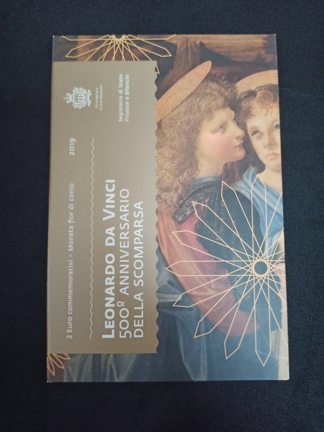 2 Euro Commémorative Saint Marin 2019 : Da Vinci