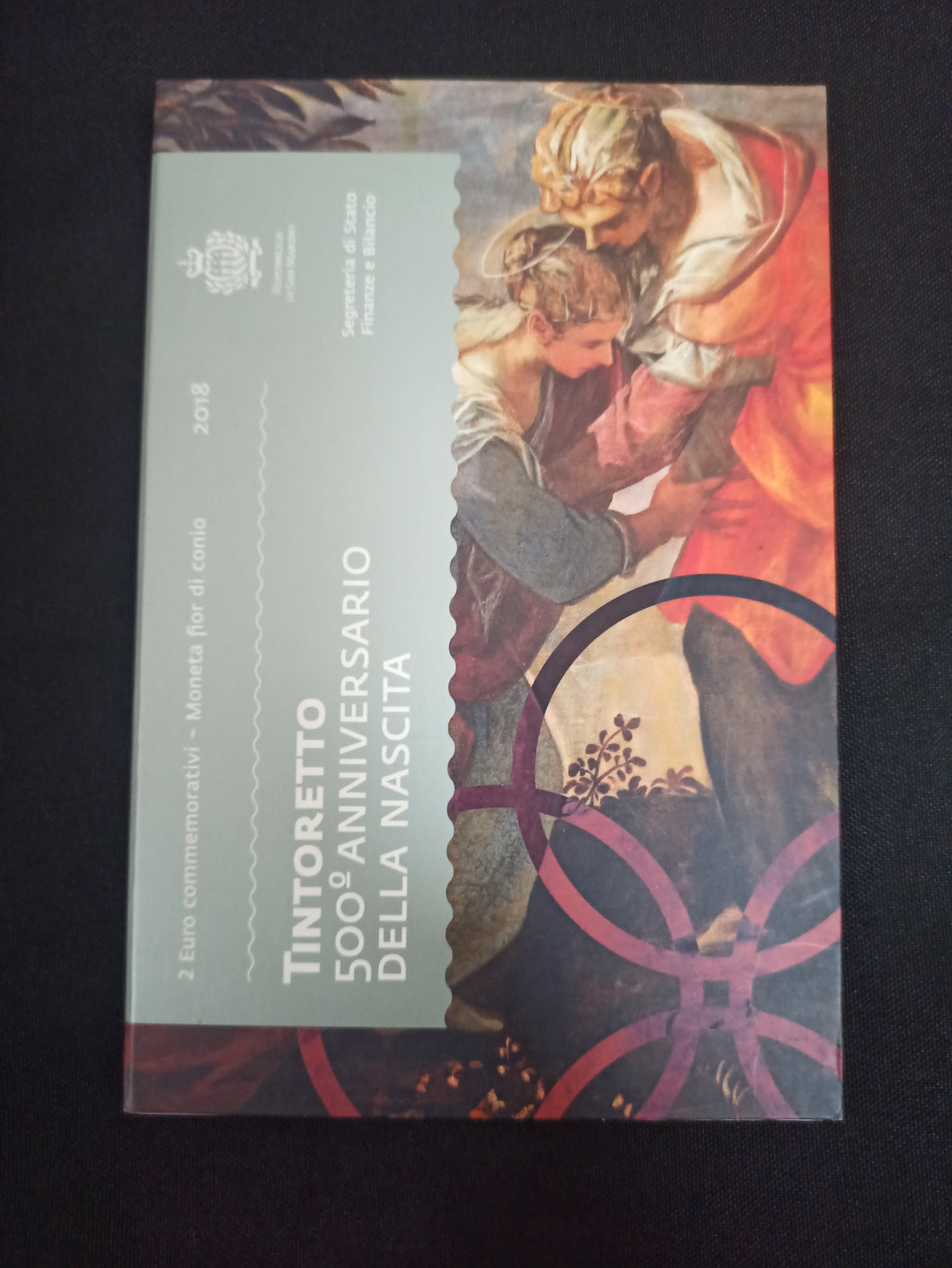 2 Euro Commémorative Saint Marin 2018 : Tintoretto