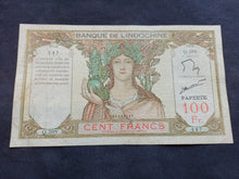 Charger l&#39;image dans la galerie, Indochine : 100 Francs 1939 Papeete (Ref 417)
