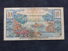 Charger l&#39;image dans la galerie, St Pierre &amp; Miquelon : 10 Francs Colbert 1950 (Ref 419)
