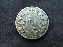 Charger l&#39;image dans la galerie, 5 Francs Argent Charles X 1826 A
