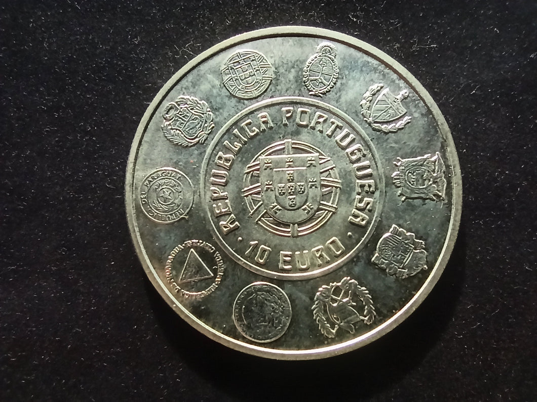 Portugal : 10 Euro Argent Nautica 2003