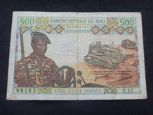 Charger l&#39;image dans la galerie, Mali : 500 Francs 1973 - 84 (Ref 518)
