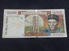 Charger l&#39;image dans la galerie, Afrique de l&#39;Ouest : 10000 Francs (Ref 519)
