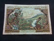 Charger l&#39;image dans la galerie, Cameroun : 1000 Francs 1962 (Ref 514)
