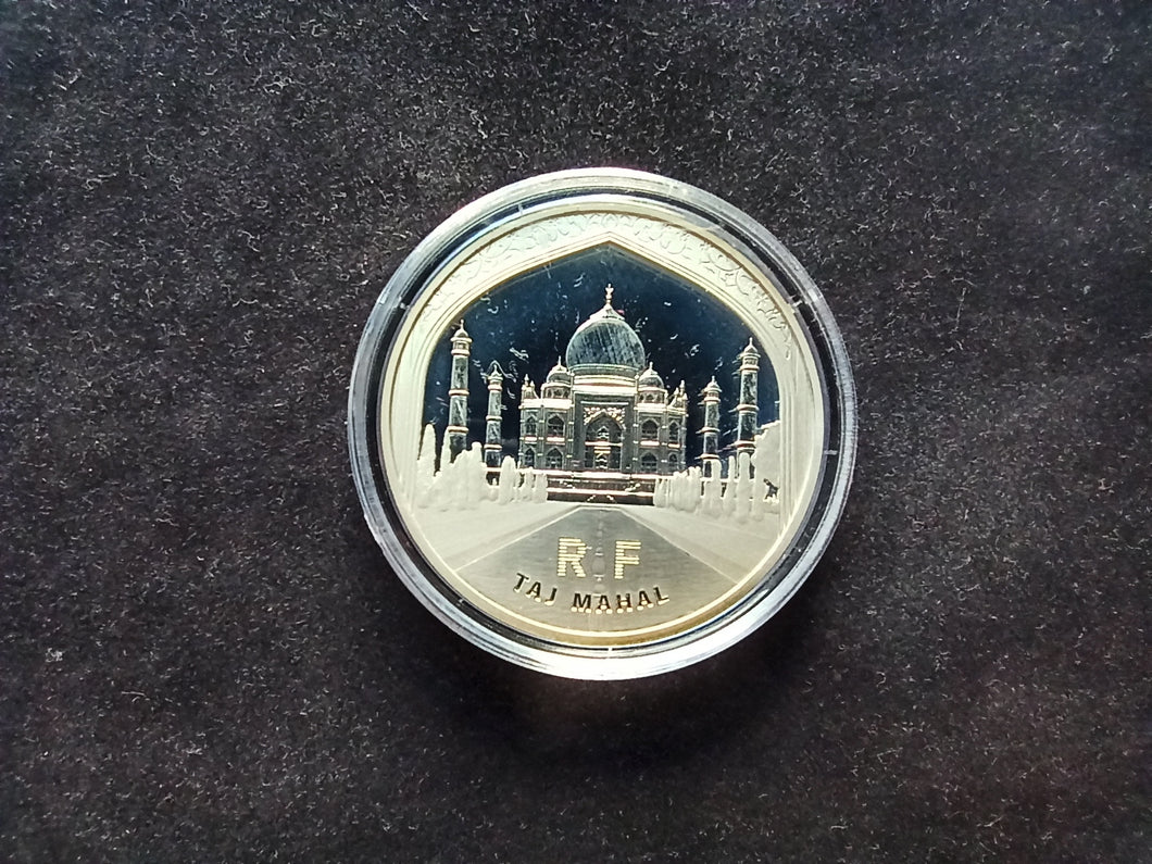 France : 10 Euro Argent 2010 Le Taj Mahal BE