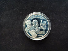 Charger l&#39;image dans la galerie, France : 1 Euro 1/2 Argent 2004 Entente Cordiale BE
