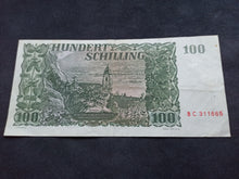 Charger l&#39;image dans la galerie, Autriche : 100 Schilling 1954 (Ref 570)
