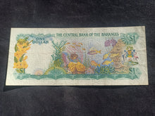 Charger l&#39;image dans la galerie, Bahamas : One Dollar 1974 (Ref 629)  Sign Allen
