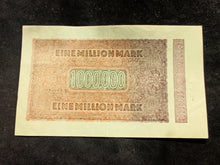 Charger l&#39;image dans la galerie, Allemagne : Eine / 1 Million Mark 1923 Berlin (Ref 590)
