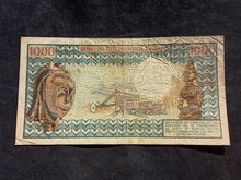 Charger l&#39;image dans la galerie, Centrafrique : 1000 Francs 1974 (Ref 610)
