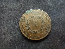 Charger l&#39;image dans la galerie, Portugal : 10 Reis 1838 (Ref 640)
