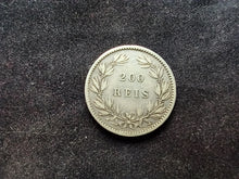 Charger l&#39;image dans la galerie, Portugal : 200 Reis Argent 1872 (Ref 648)
