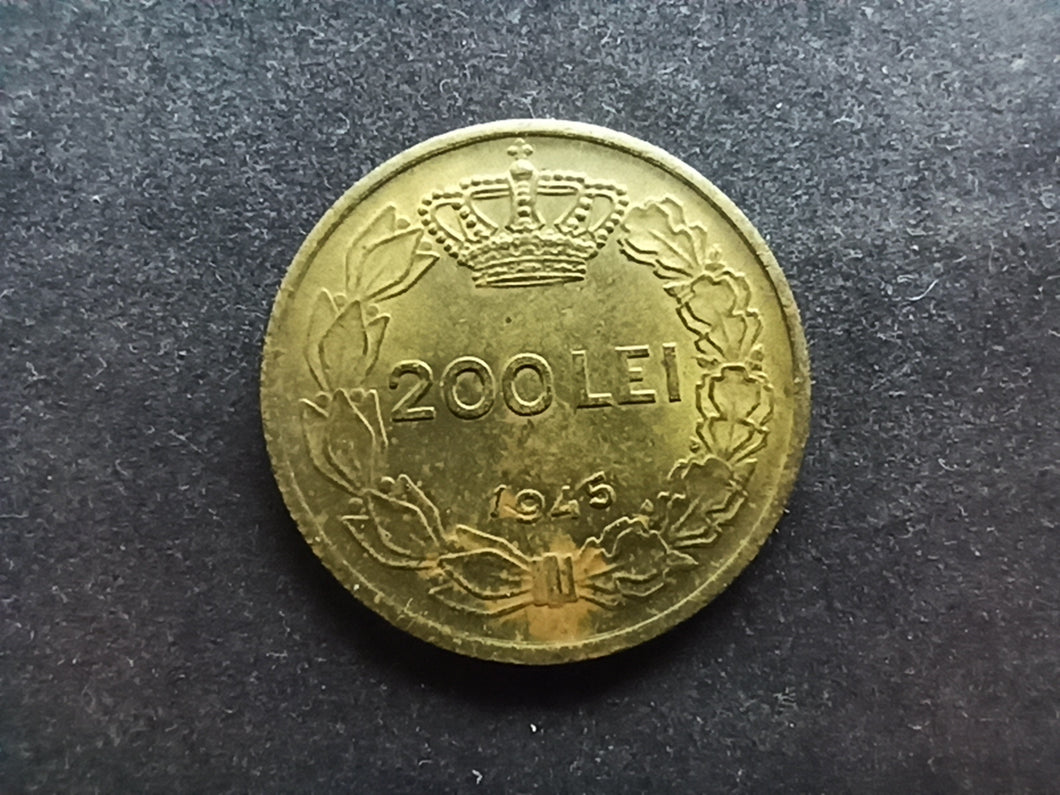 Roumanie : 200 Lei 1945 (Ref 709)