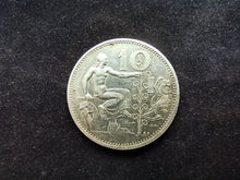 Charger l&#39;image dans la galerie, Tchécoslovaquie : 10 Korun Argent 1932 (Ref 765)
