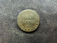 Charger l&#39;image dans la galerie, Italie : 10 Cent 1811 M Napoleon (Ref 746)
