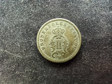 Charger l&#39;image dans la galerie, Norvège : 10 ore Argent 1877 ; Qualité (Ref 752)
