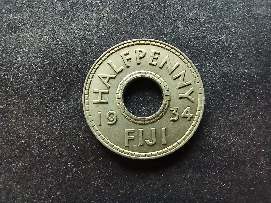 Fiji : Half Penny 1934 (Ref 819) Qualité