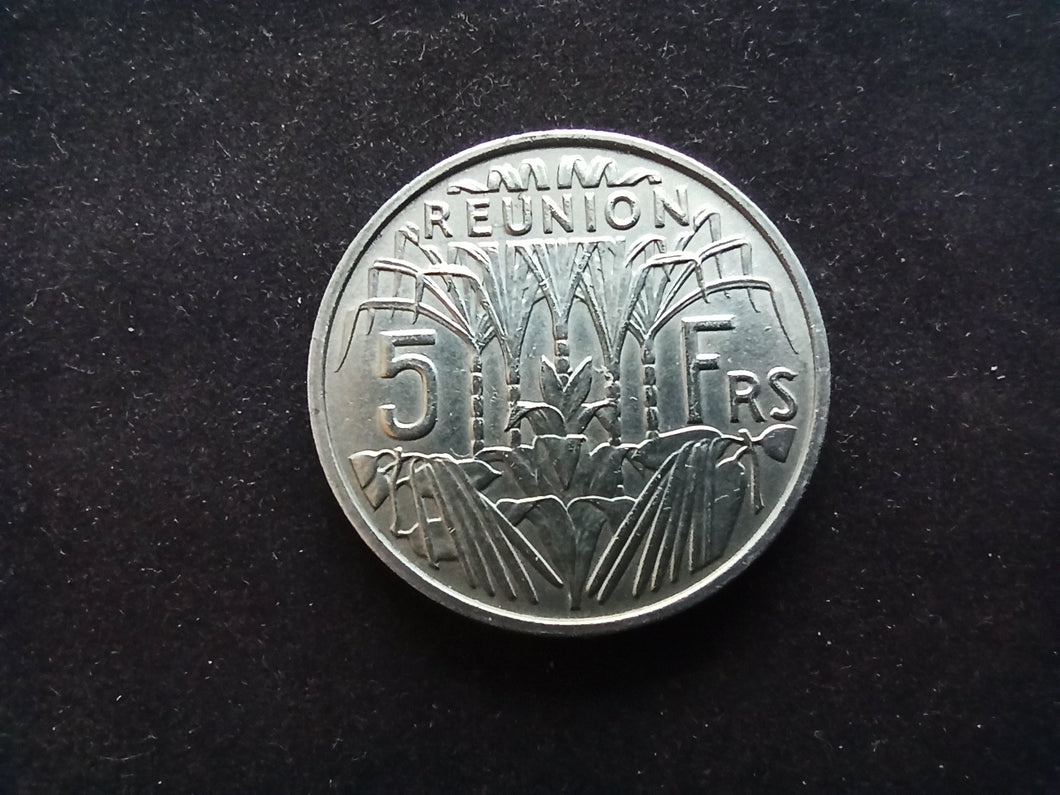 Réunion : 5 Francs 1973 (Ref 839)