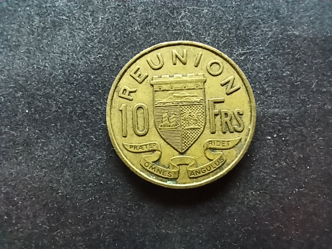 Réunion : 10 Francs 1962 (Ref 831)
