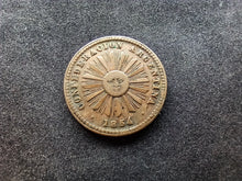 Charger l&#39;image dans la galerie, Argentine : Un Centavo 1854 (Ref 861)
