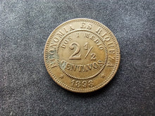 Charger l&#39;image dans la galerie, Chili : 2 1/2 Centavos 1893 (Ref 916)
