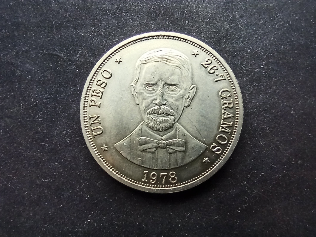 République Dominicaine : Un Peso 1978 (Ref 947)