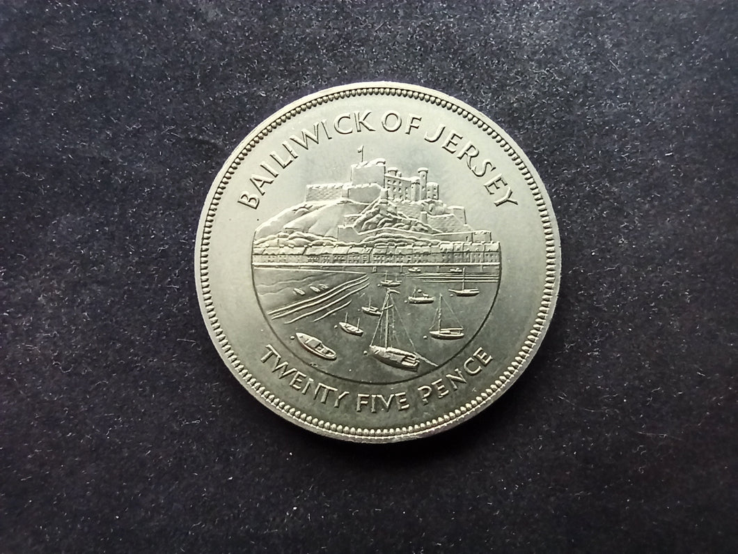 Jersey : 25 Pence 1977 (Ref 935)