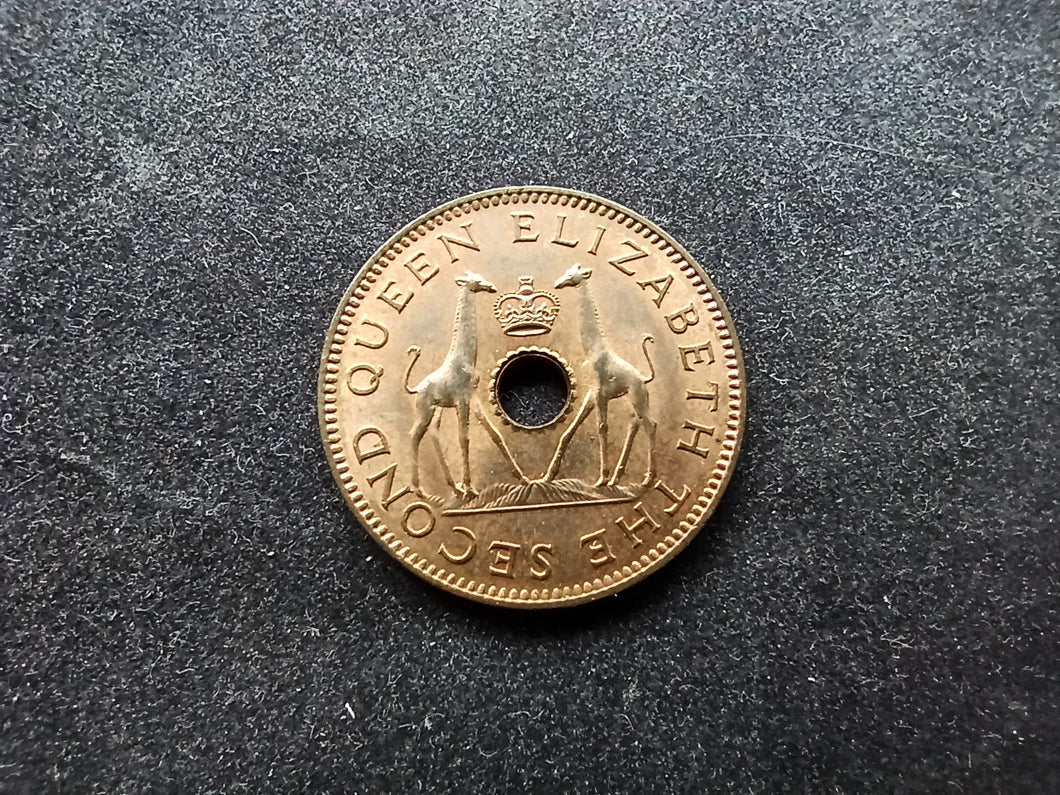 Rhodésie & Nyasaland : Half Penny 1958 ; Qualité (Ref 975)