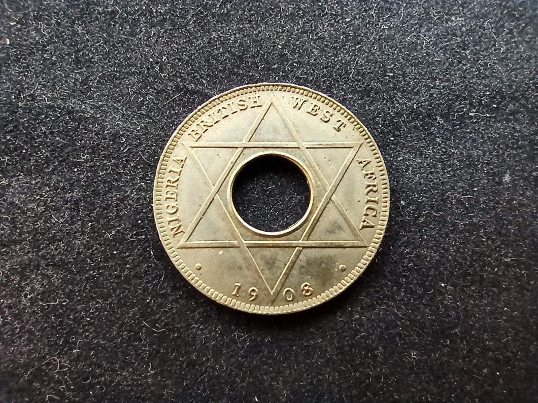 British West Africa : 1/10 Penny 1908 ; Qualité (Ref 979)