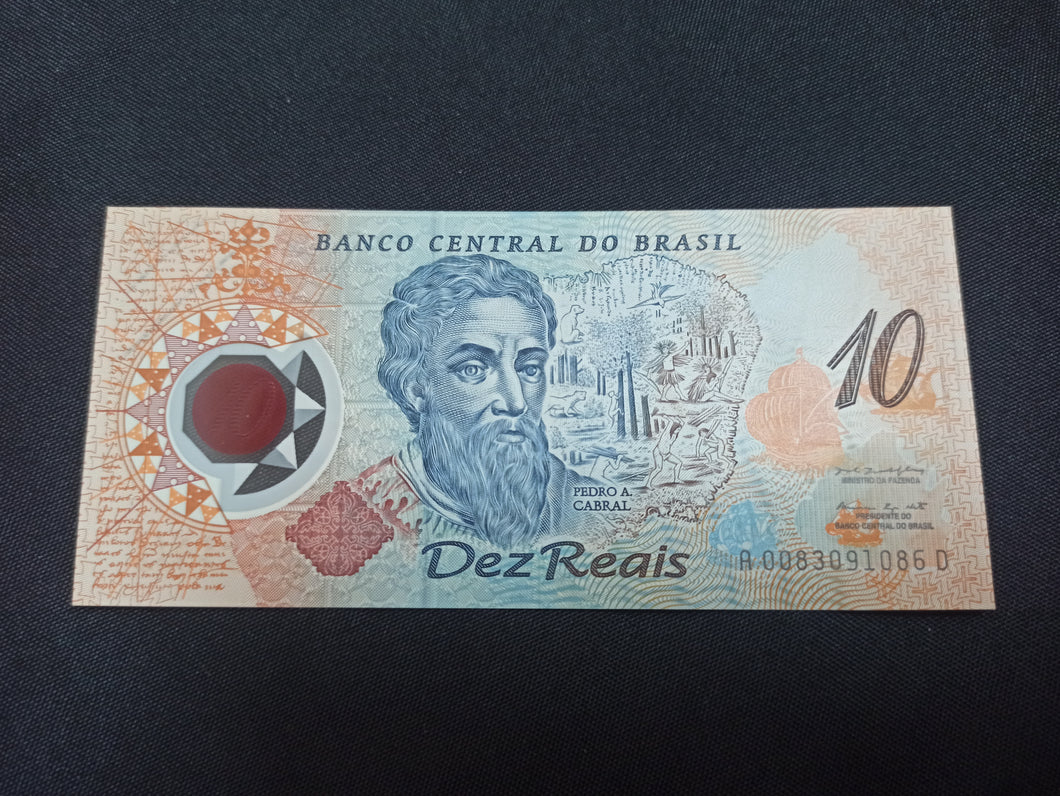 Brésil : 10 Reais 2000 ; P248 a NEUF (Ref 1108)