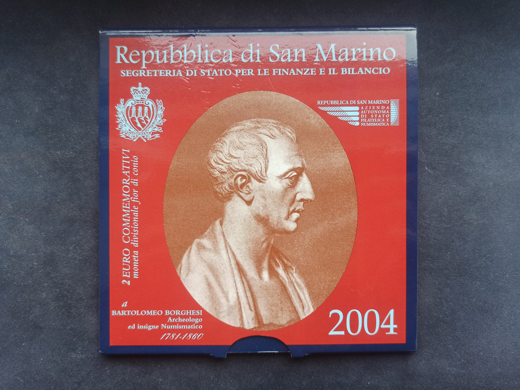 2 Euro Commémorative Saint Marin 2004 : Borghesi