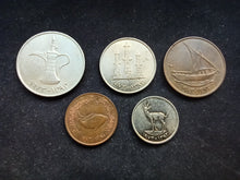 Charger l&#39;image dans la galerie, Emirats : 5 / 10 / 25 / 50 Fils et 1 Dirham 1973 (Ref 1197)

