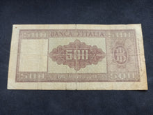 Charger l&#39;image dans la galerie, Italie : 500 Lire 1948 (Ref 1278)
