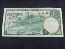 Charger l&#39;image dans la galerie, Scotland / Ecosse : One Pound 1969 (Ref 1281)

