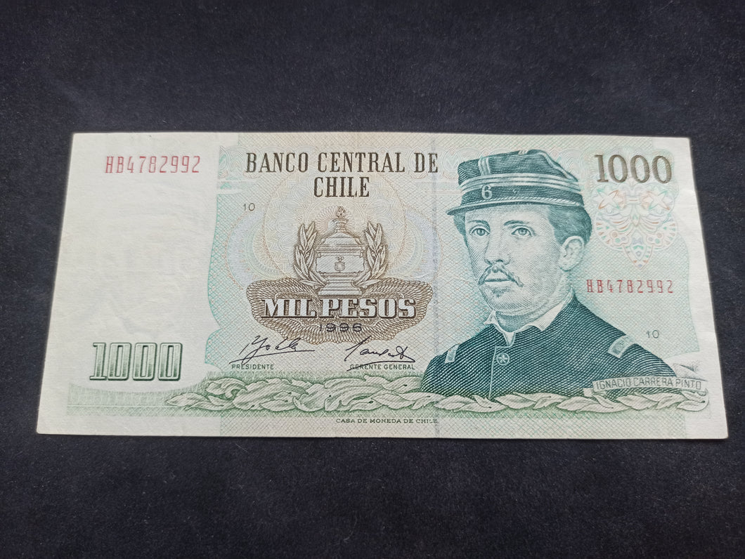 Chili : 1000 Pesos 1996 (Ref 1259)